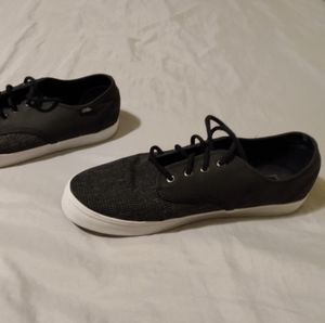 Men's Vans Shoes - black / gray, like new
